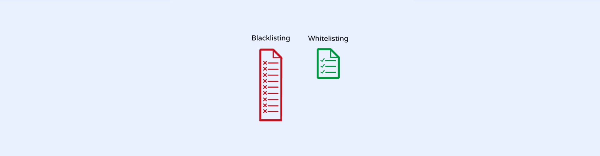 Hostarex blog: Whitelist (ağ siyahı)  və Blacklist (qara siyahı) nədir?